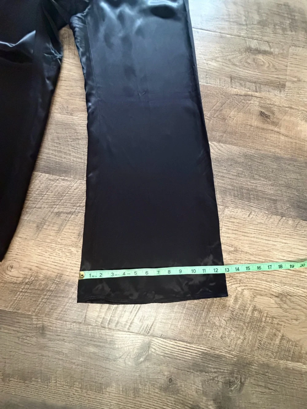 J.Crew Cosmo Pants Black Satin Wide Leg Pull On NWT Size S $158